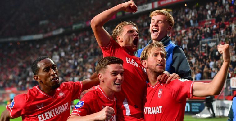 Sterk FC Twente wint heenduel nipt, maar houdt Hammarby in leven