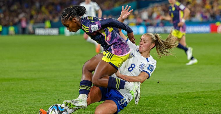 Engeland recht de rug tegen Colombia: Wiegman halve finalist op WK Vrouwen