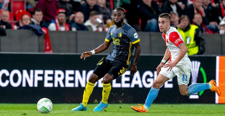 Slavia-spits juicht transfer van Lingr naar Feyenoord toe: 'Beetje zoals Kökcü is'
