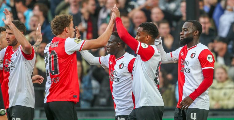 Feyenoord heeft eerste zege te pakken: landskampioen walst over Almere heen