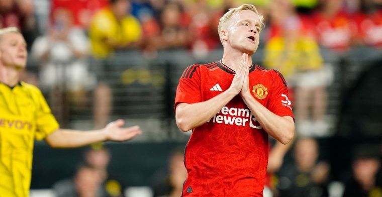 Geen Champions League voor Van de Beek: Ten Hag schrijft middenvelder niet in