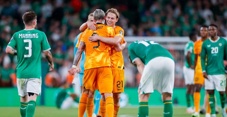 De Ieren niet onder indruk van Oranje na verlies: 'Nederland was best te pakken'