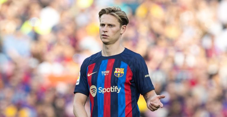 Barcelona wil contract De Jong verlengen, maar speler voelt nog geen haast 