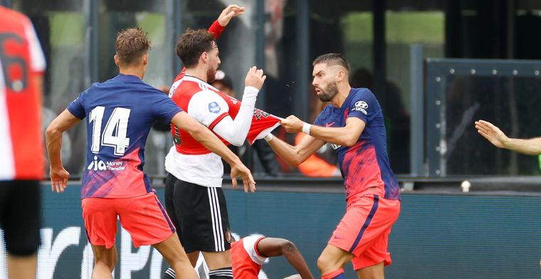 Hoe verliep de enige en laatste ontmoeting tussen Feyenoord en Atlético Madrid?