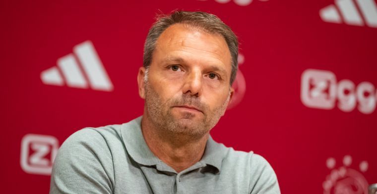 AD: Ajax besluit niet tot trainerswissel, Steijn blijft voorlopig aan in Amsterdam