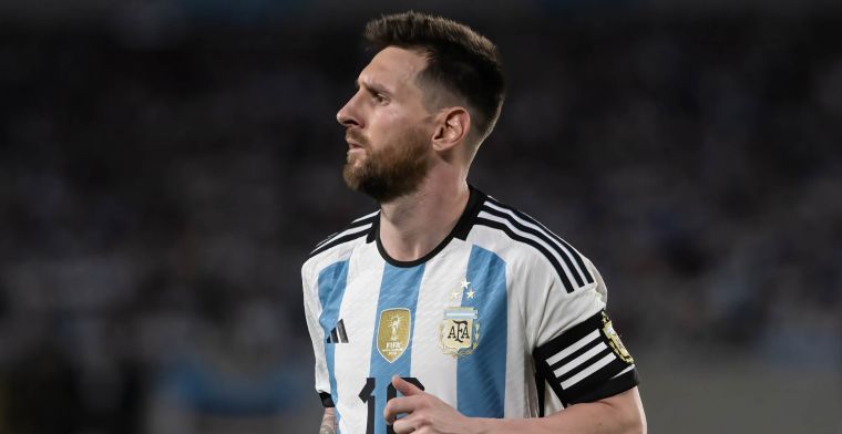 Messi wil niet ingaan op vermeend spuug-incident: 'Weet niet wie deze man is'