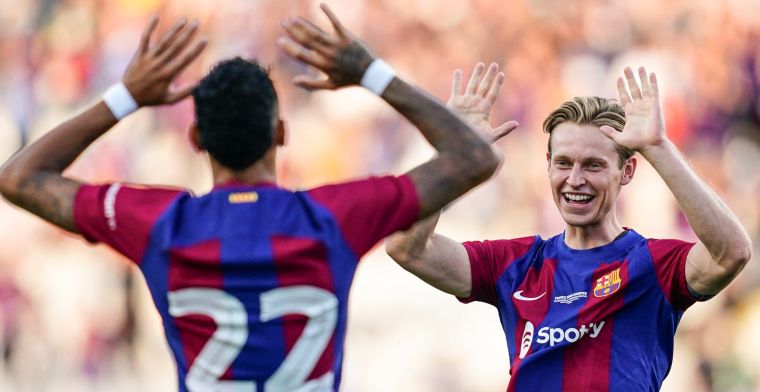 Barcelona kon De Jong voor honderd miljoen verkopen: 'Hij is een sleutelspeler'