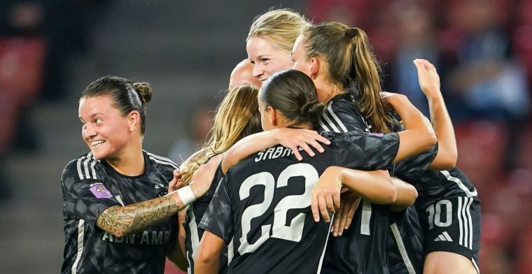 Waar en hoe laat wordt het CL-duel tussen de Ajax-vrouwen en PSG uitgezonden?