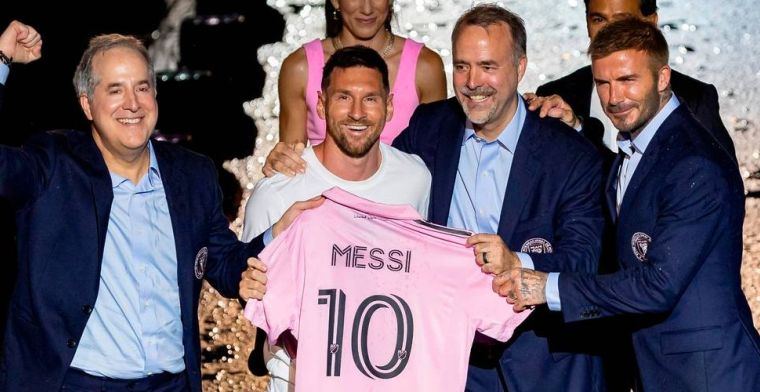 Beckham nog altijd in zijn nopjes over aanwezigheid Messi: Heel trots