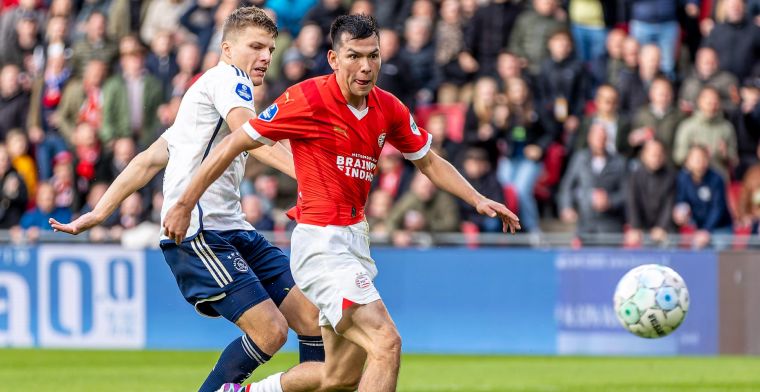 Update: 'In Sevilla uitgevallen Lozano ligt er voorlopig met blessure uit bij PSV'