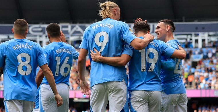 'Problemen voor Manchester City: geen Haaland tijdens duel met Luton Town'