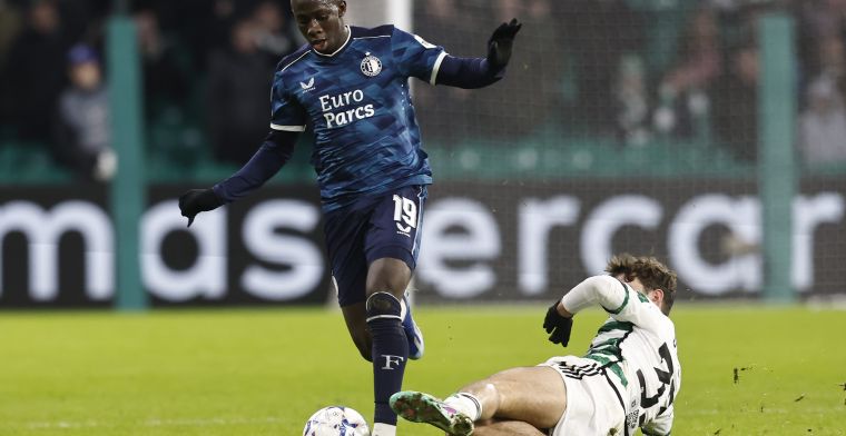 Goed nieuws voor Feyenoord: aanvaller speelt na winterstop ook nog in Rotterdam