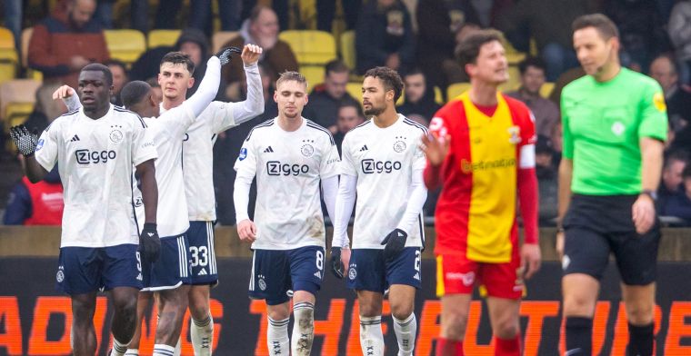 Ajax Boekt Moeizame Overwinning Op Go Ahead Eagles Na Heerlijk ...