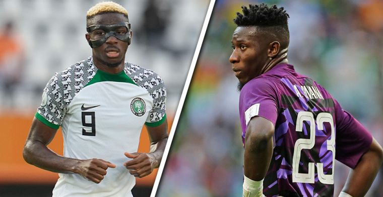 Waar en hoe laat wordt Nigeria - Kameroen op de Afrika Cup uitgezonden?