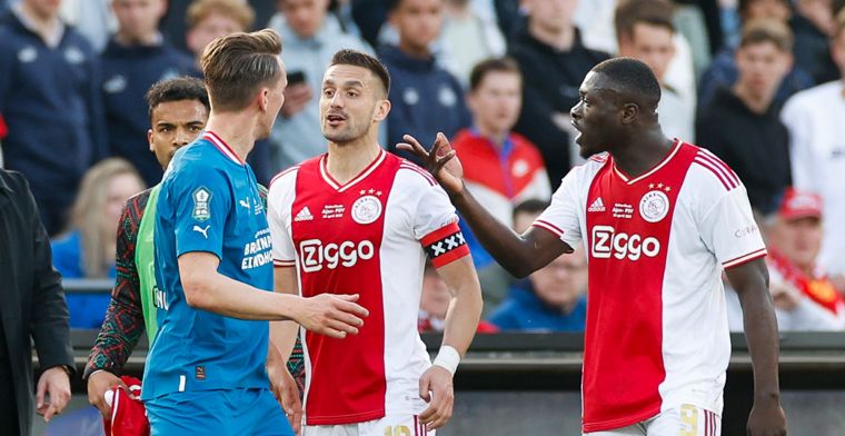 Welke speler maakte de meeste doelpunten in de topper tussen Ajax en PSV?