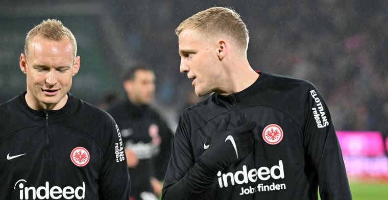 Harde bevestiging: Eintracht schrijft Van de Beek niet in voor Conference League