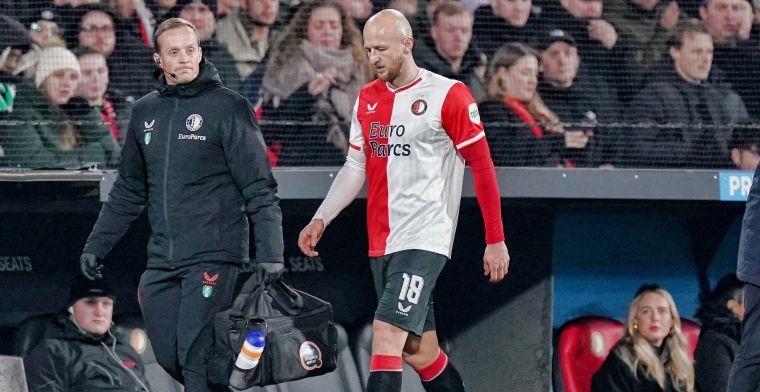 Zorgen voor Feyenoord: Trauner verlaat geblesseerd het veld met Roma voor de deur