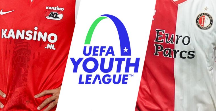 AZ en Feyenoord nog actief: wanneer is de loting van de Youth League?