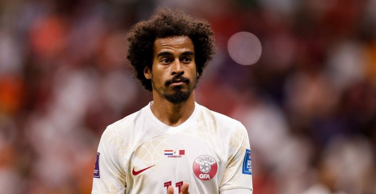 Op deze bijzondere manier vierde Qatar-ster Afif een goal in de Azië Cup-finale