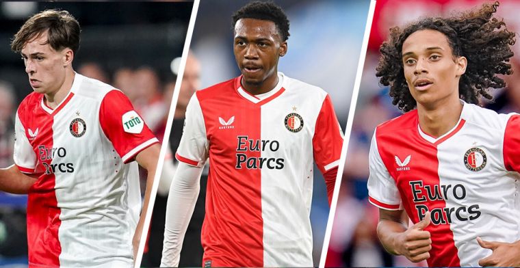 Welke jeugdspelers heeft Slot in zijn periode bij Feyenoord al laten debuteren?
