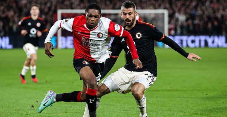 Debuteren tegen Roma: zo kijkt Feyenoord-verdediger Read (17) terug op het moment