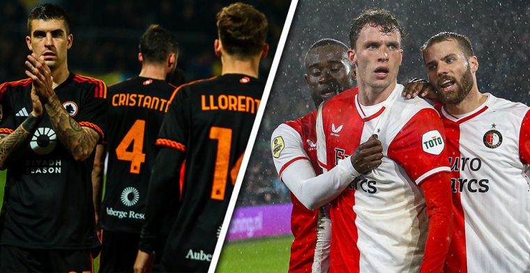 Waar en hoe laat kun je AS Roma - Feyenoord zien ondanks de verlenging bij Ajax?