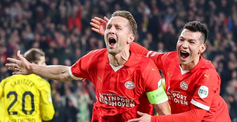 PSV dankt dubieuze strafschop na intensief gelijkspel tegen Borussia Dortmund