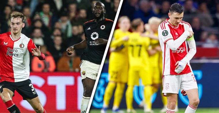 Coëfficiënten-droom ingedeukt na gelijkspel in Rome, PSV en Ajax redden punten