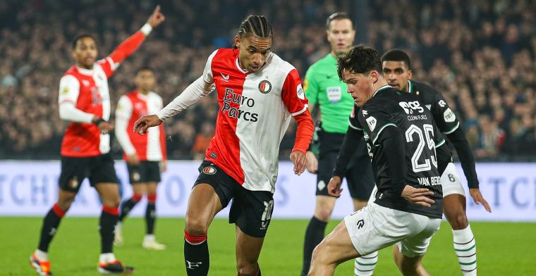 Feyenoord recht de rug na gezapige eerste helft en treft NEC in bekerfinale