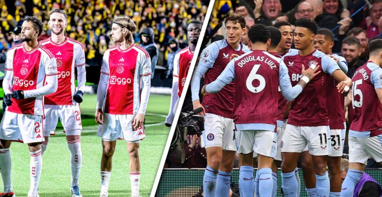 Waar en hoe laat wordt Ajax - Aston Villa in de Conference League uitgezonden?