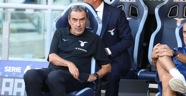 'Lazio kan op zoek naar nieuwe coach: Sarri stapt daags na nederlaag op'
