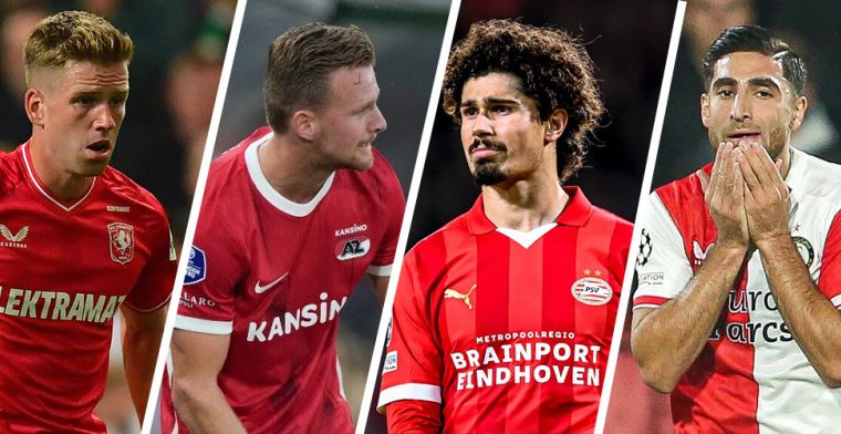 Deze interessante spelers uit de Eredivisie beschikken over een aflopend contract