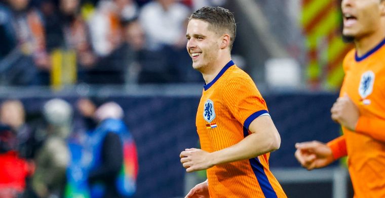 Dit zegt Veerman over zijn eerste goal in Oranje en samenspelen met De Jong