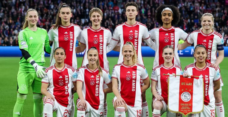 Ajax Vrouwen doen goede zaken: zoveel verdiende de club in de Champions League