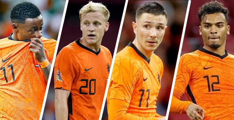 Deze spelers uit de EK-selectie van Oranje uit 2021 zien we niet terug in 2024