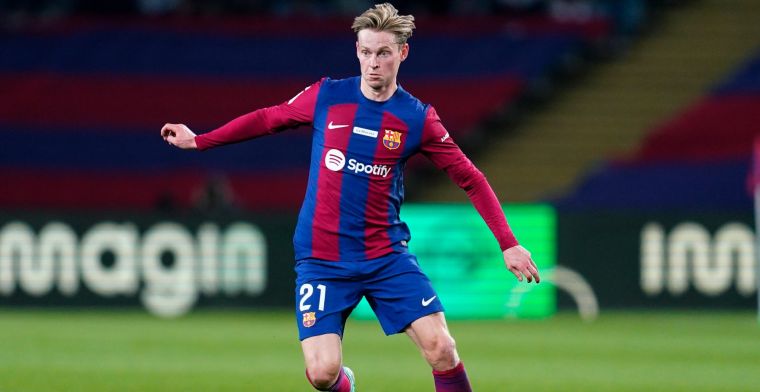 Terug van weggeweest: De Jong start na blessureleed weer in de basis bij Barça