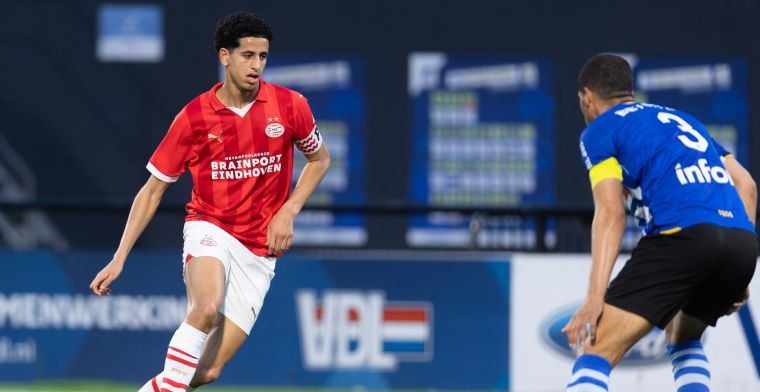 Wie is Mohamed Nassoh, het PSV-talent dat transfervrij naar Sparta vertrekt?