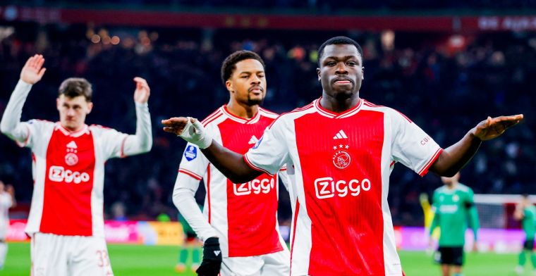 Brobbey keert terug bij Ajax en wil plek vijf terugpakken tegen Twente