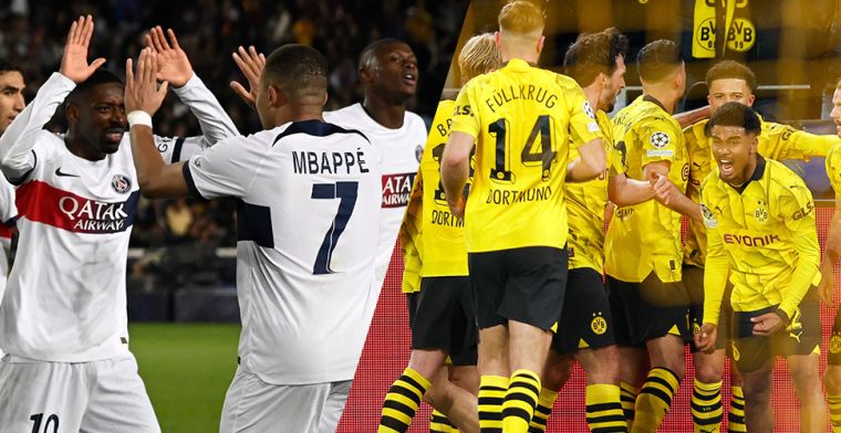 Wanneer staat de halve finale tussen PSG en Borussia Dortmund op het programma?