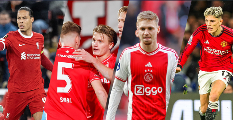 VN Langs de Lijn: remise Ajax, Liverpool loopt deuk op, comeback United (gesloten)