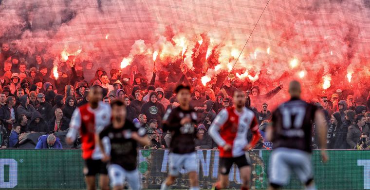 KNVB bestraft Feyenoord: laatste duel van Slot zonder vakken met fanatieke aanhang