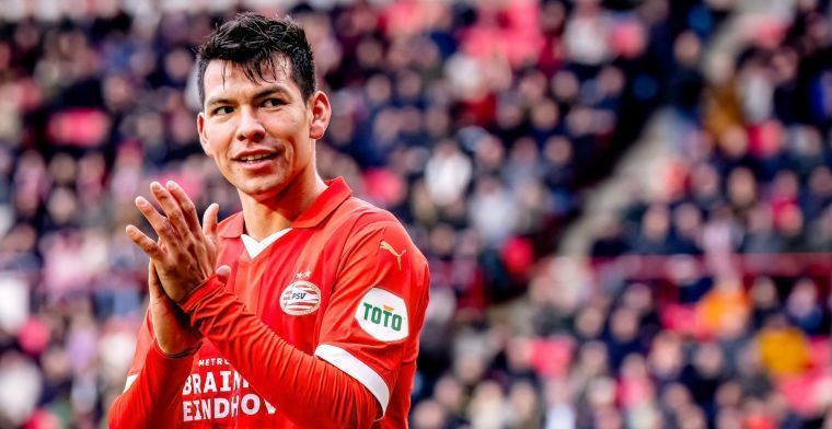 'Vertrek in de maak voor Lozano: PSV vangt mogelijk elf miljoen voor Mexicaan'  