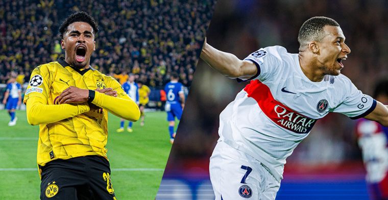 Waar en hoe laat wordt Borussia Dortmund - PSG in de Champions League uitgezonden?