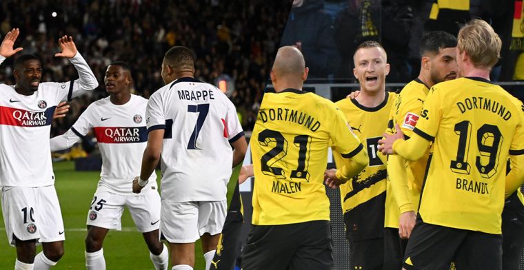 Waar en hoe laat wordt PSG - Borussia Dortmund in de Champions League uitgezonden?